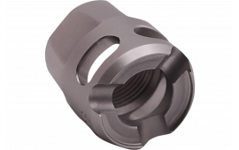 True Precision Inc TPYMICROSS Micro Compensator Y-Type Satin Stainless 416rd Stainless Steel 1/2x28 Threads 9mm