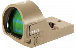 Viridian 9810145 RFX35 Green Dot Reflex Sight Flat Dark Earth 22 x 26mm 3 MOA Green Dot Reticle