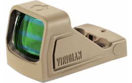 Viridian 9810142 RFX11 Green Dot Reflex Sight Flat Dark Earth 1 x 16 x 22mm 3 MOA Green Dot Reticle