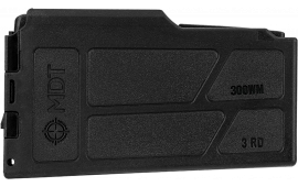 MDT 106256-BLK Aics Magazine 3rd 300 WM Black Polymer