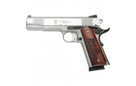 Smith & Wesson 108482 1911 45 ACP E Series 5 SS Wood Grips 8rd