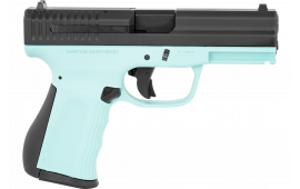 FMK G9C1G2TBSS 9C1 G2 4" 14+1 Black Carbon Steel Slide Cold Hammer Forged Barrel Blue Jay Frame with Black Interchangeable Backstraps