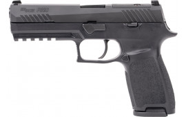 Sig Sauer 320F-9-BSSP-10 P320 4.7" Siglite Striker OR (2)10rd Black Steel
