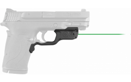 Crimson Trace LG459G Laserguard  5mW Green Laser with 532nM Wavelength & Black Finish for 22 S&W M&P Compact, 380/9 M&P Shield EZ