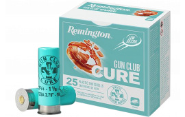 Remington Ammunition R20031 Gun Club Cure 12GA 2.75" 1 1/8oz #8 Shot 25 Per Box/ 10 Cs - 25sh Box