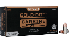 CCI 59GDC1 9mm 135 Gold Dot Hollow Point 50 Per Box/ - 50rd Box