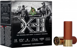 HEVI-Shot HS51316 HEVI-XII 12GA 2.75" 1 1/8oz Tungsten #6 Shot 25 Per Box 