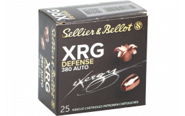 MagTech SB380XA 380 ACP 77 GRSolid Copper Hollow Point (SCHP) 25 Per Box/40 Cs - 25rd Box