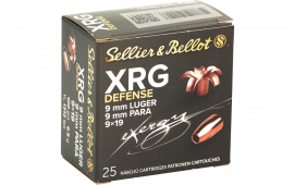 MagTech SB9XA eXergy 9mm Luger 110 GRSolid Copper Hollow Point (SCHP) 25 Per Box/40 Cs - 25rd Box