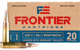 Ammo Inc 223068BTHPA20 Match 223 Rem 68 GRBoat Tail Hollow Point 20 Per Box 