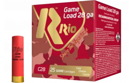 Rio Ammunition RCHV286 Game Load 28GA 2.75" 1oz #6 Shot 25 Per Box 