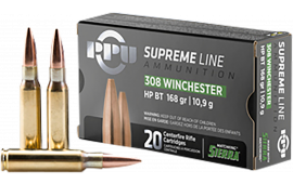 TR&Z PPMK308 Supreme Line 308 Win 168 GRSierra MatchKing Boat Tail Hollow Point 20 Per Box 