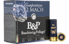 B&P 12B1F2H7 Competition F2 Mach 12GA 2.75" 1oz #7.5 Shot 25 Per Box 