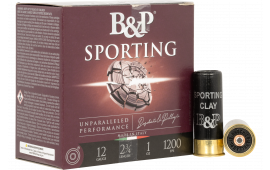 B&P 12B1SCL7 Sporting Clay 12GA 2.75" 1oz #7.5 Shot 25 Per Box 