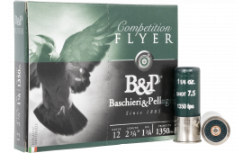 B&P 12B14PH7 Competition Flyer 12GA 2.75" 1 1/4oz #7.5 Shot 10 Per Box - 10sh Box