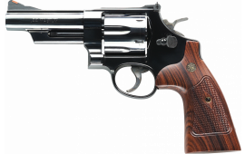 Smith & Wesson 150254 29 Classic DA/SA .44 4" 6 Walnut Square Butt Blued Revolver