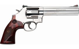 Smith & Wesson 150712 686 Plus Deluxe DA/SA .357 6" 7 Wood Stainless Revolver