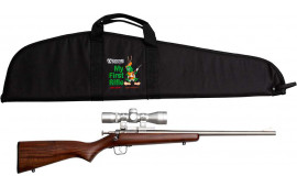 KSA Crickett 2238BSC Walnut Blued PKG