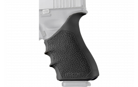 Hogue 17030 Grip Sleeve Handall Beavertail Black Rubber