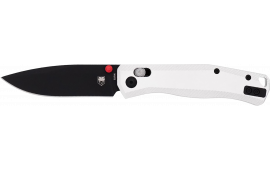 CobraTec Knives CTRGTSIL Regent EDC 3.25" OTF Plain Black TiCN S35VN Blade, 4.25" Silver Aluminum Handle