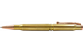 Smith & Wesson Pepper Spray CBG1014 Caliber Gourmet Ball Point Pen Gold Brass