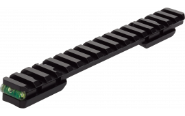 Browning 12524 X-Bolt 20 MOA Picatinny Rail with Bubble Level Matte Black Long Action