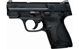 Smith & Wesson 187021 M&P Shield *CA Compliant* Double 9mm 3.1" 7+1/8+1 Black Polymer Grip Black