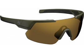 Magpul MAG104413152030 Defiant Eyewear Bronze Gold Lens OD Green Frame