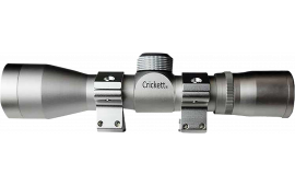 Crickett KSA054S Compact Silver 4x32mm, Includes Rings