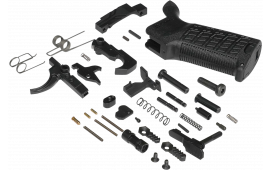 CMMG S5CA642 Zeroed Lower Parts Kit Black Grip, Ambi Safety & Mag Catch, Mil-Spec Trigger, Fits AR-Platform/Mk4