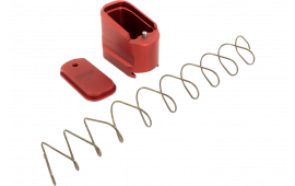 Shield Arms SAS15ME5RED Magazine Extension 5rd Compatible w/ Shield Arms S15 Magazine, Red Anodized Aluminum