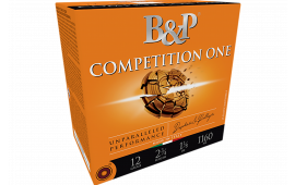 B&P Ammunition 12B78CP9 Competition One 12Gauge 2.75" 7/8oz 9Shot 25 Per Box