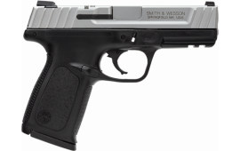 Smith & Wesson 123902 SD9 VE *MA Compliant 9mm Luger 4" 10+1 Black Satin Stainless Steel Slide Textured Black Polymer Grip