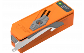 Outdoor Edge RR30D12C Blade Dispenser Blaze Orange, 12 Drop Point 3" 420J2 SS Blades