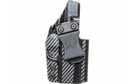 Rounded Gear SFAHELLCATPROCFRHVAR Kydex IWB Black Kydex Fits Springfield Hellcat Pro Belt Clip Right Hand
