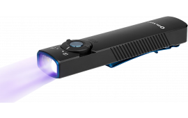 Olight ARKFELDUVBKCW Arkfeld UV Black Anodized 1/15/60/300/1,000 Lumens White LED UV Light