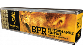 Browning Ammo B194122100 BPR Performance Rimfire 22LR 40 GR Hollow Point 100 Per Box