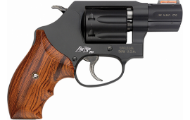 Smith & Wesson 160228 351 Personal Defense DA/SA .22 Mag 1.875" 7 Wood Black Revolver