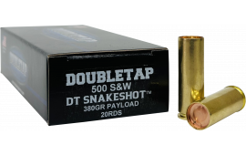 DoubleTap Ammunition 500SWSS2 Snake Shot 500S&W Mag 380 GR 20 Per Box