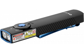 Olight ARKFELDPRO3RBKCW Arkfeld Pro Black 1/15/100/420/1,300 Lumens White LED Green Laser UV Light