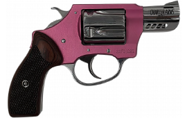 Charter Arms 53804 Coyote #5 Shot 2" Lavender & Hi-Polish Small Rosewood Checkered Grip Revolver