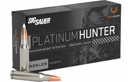 Sig Sauer E243PH9020 Platinum Hunter 243Win 90 GR 20 Per Box