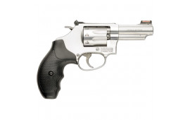 Smith & Wesson 162634 63 22LR 3 8 Round Satin SS Front FOS Rear Adjustable Sight Revolver