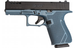 Great Lakes Firearms GL19 BLU 19 Striker 4" 15 Shot Black Frame Titanium Slide