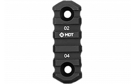 MDT 103150-BLK M-Lok Picatinny Rail Black Anodized 2.50" Long