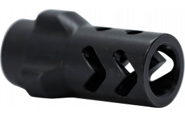 Angstadt Arms AA093LSD28 3-Lug Muzzle Adapter Black Nitride Hardened Steel 1/2x28 Threads 1.42" 9mm