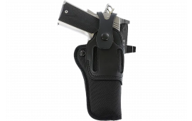Galco SA95RB Switchback Strongside Crossdraw Belt Black Hybrid Leather-Synthetic Ambidextrous