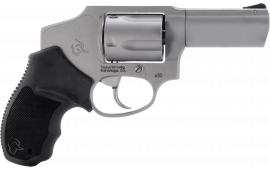 Taurus 2-650139 650 357 Magnum 3" Fixed 5rd SS Rubber Grip Revolver