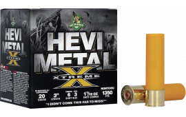 HEVI-Shot HS39206 HEVI-Metal Extreme 20Gauge 3" 1 1/16oz Steel/Tungsten 6/3Shot 25 Per Box