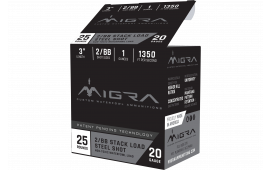 Migra Ammunitions M20SB46 Combinational 20Gauge 3" 1oz 4/6Shot 25 Per Box